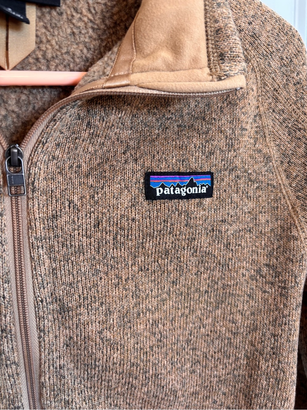 Patagonia Brown Full-Zip Fleece Jacket - Picture 3 of 5